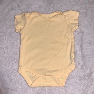 (3 for $10) yellow chick pea bodysuit